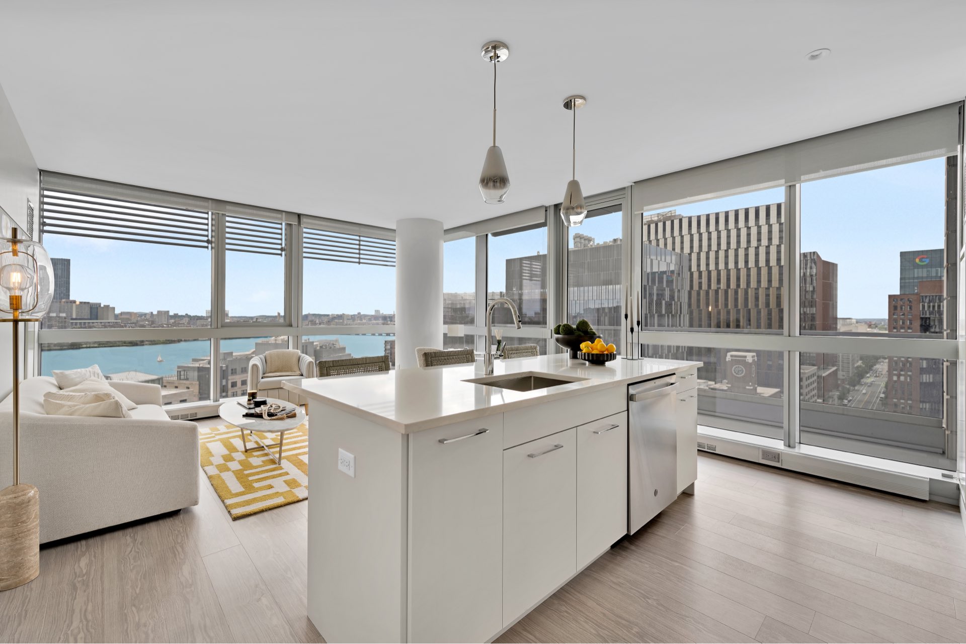Built-in an unbelievable location, One65 Main takes full advantage of its amazing views of the Charles River, Boston, and Cambridge.